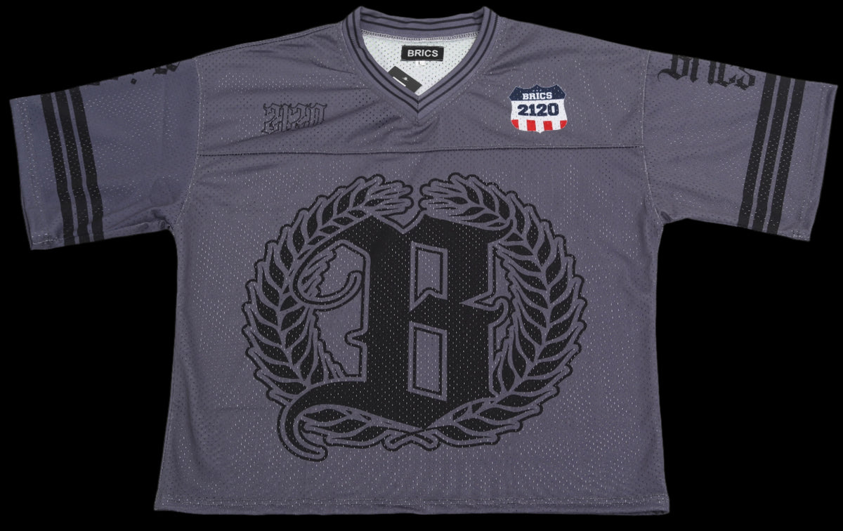 "HOF" Deluxe Gray Jersey