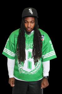 "HOF" Deluxe Green Jersey