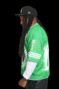 "HOF" Deluxe Green Jersey