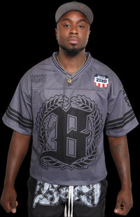 "HOF" Deluxe Gray Jersey